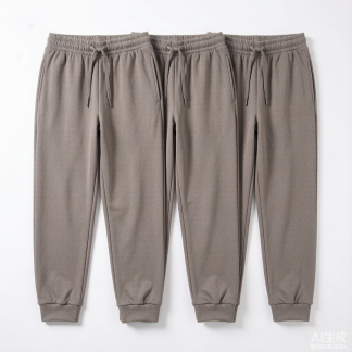 Regular Fit Baby Straight Leg Joggers 3 Pack