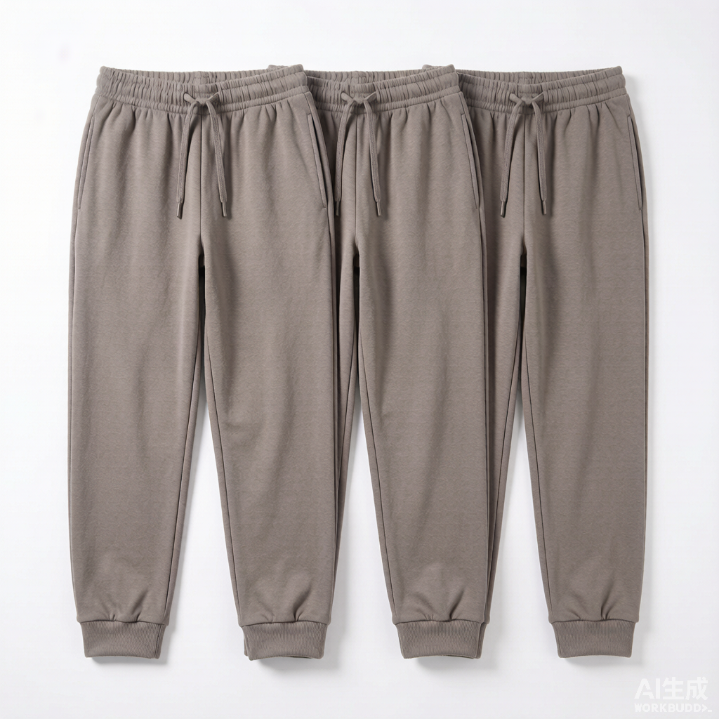 Regular Fit Baby Straight Leg Joggers 3 Pack