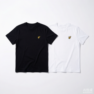 Plain Unisex 2 Pack Basic T-Shirt