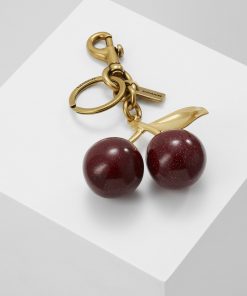 COACH CHERRY BAG CHARM - Keyring - red