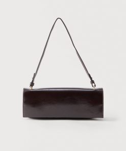 Gina Tricot SMALL SHOULDER BAG - Handbag - burgundy