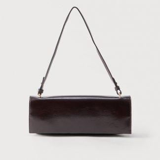 Gina Tricot SMALL SHOULDER BAG - Handbag - burgundy