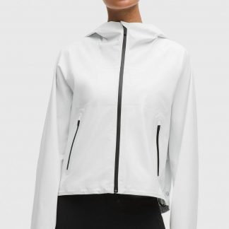 lululemon LIGHTWEIGHT WATERPROOF RUNNING - Training Jacket - white