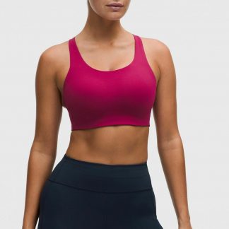 lululemon ENERGY BRA HIGH SUPPORT B-G CUPS - Sports Bra - raspberry rave