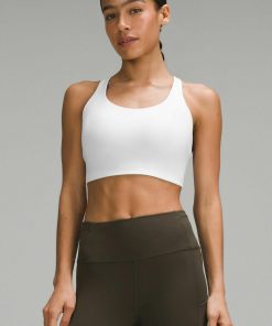 lululemon ENERGY HIGH SUPPORT - Sports Bra - white