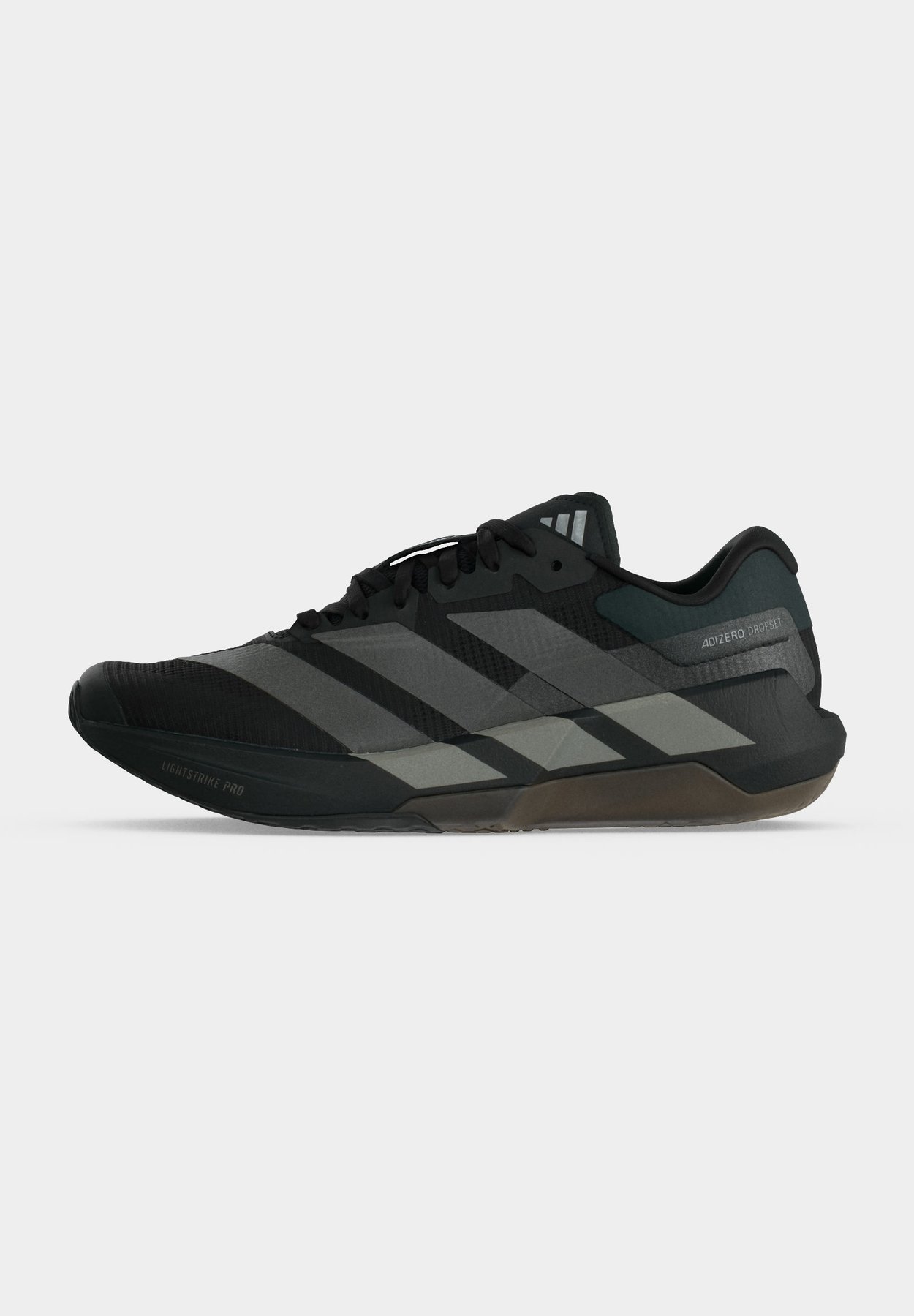adidas Performance ADIZERO DROPSET PRO - Training Shoe - core black/iron metallic