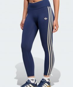 adidas Performance SUPERSTAR 7/8 - Leggings - night indigo