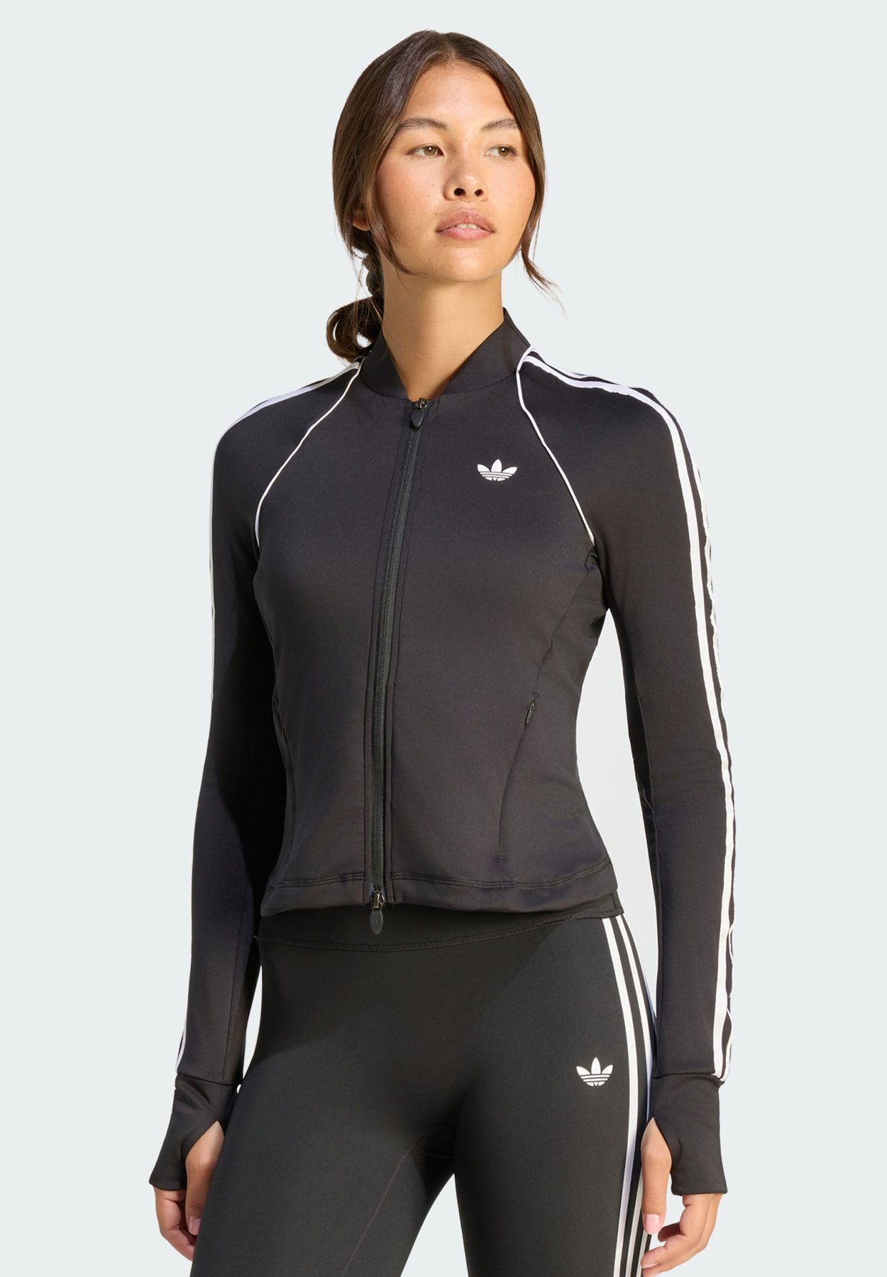 adidas Performance SUPERSTAR MIDLAYER - Training Jacket - black