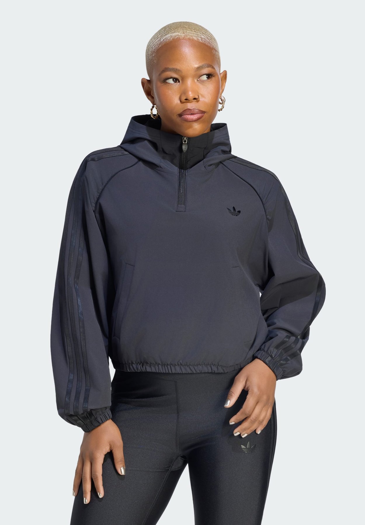 adidas Performance SPORT COVERUP - Hoodie - black