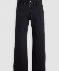 Levi's LOOSE BOOT - Flared Jeans - chipped black oyster