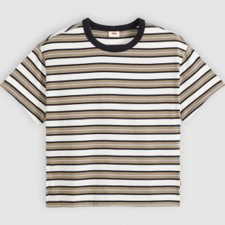Levi's VINTAGE TEE - Basic T-Shirt - egret/black