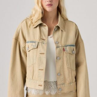 Levi's LOOSE CROP TRUCKER - Denim Jacket - new hire