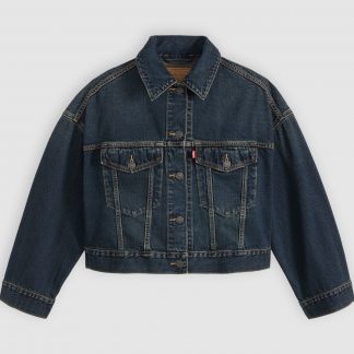 Levi's LOOSE CROP TRUCKER - Denim Jacket - high vibration