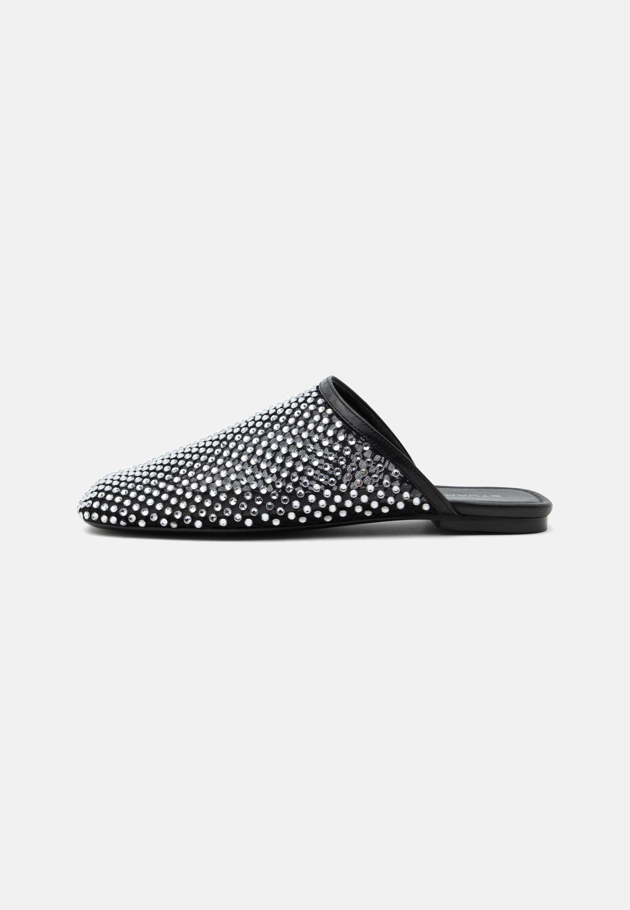 Stuart Weitzman BAREITALL SHINE MULE - Mules - black