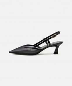 Stuart Weitzman VINNIE SLINGBACK - Classic Heels - black