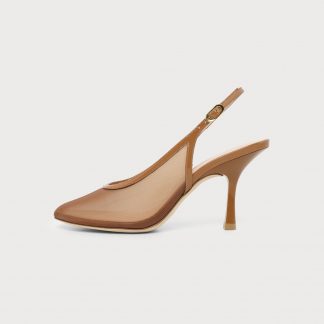 Stuart Weitzman BAREITALL SLINGBACK - High Heels - boho tan