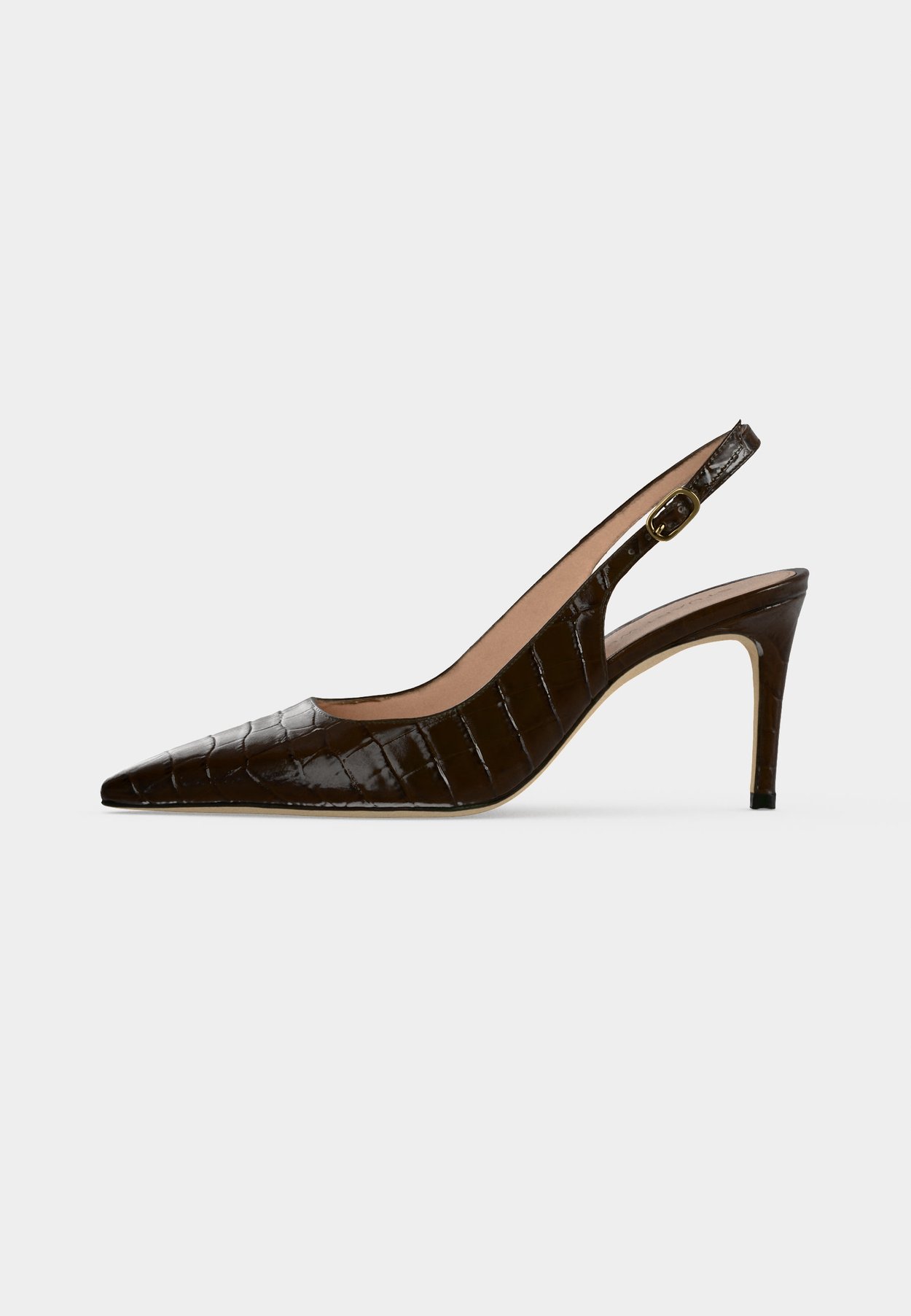 Stuart Weitzman POWER SLINGBACK 75 - High Heels - walnut