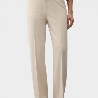 OPUS PANTS WIDE LEG PANTS MACIE - Trousers - natural glaze