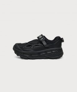 HOKA STINSON BREEZE - Trainers - black/carbon black