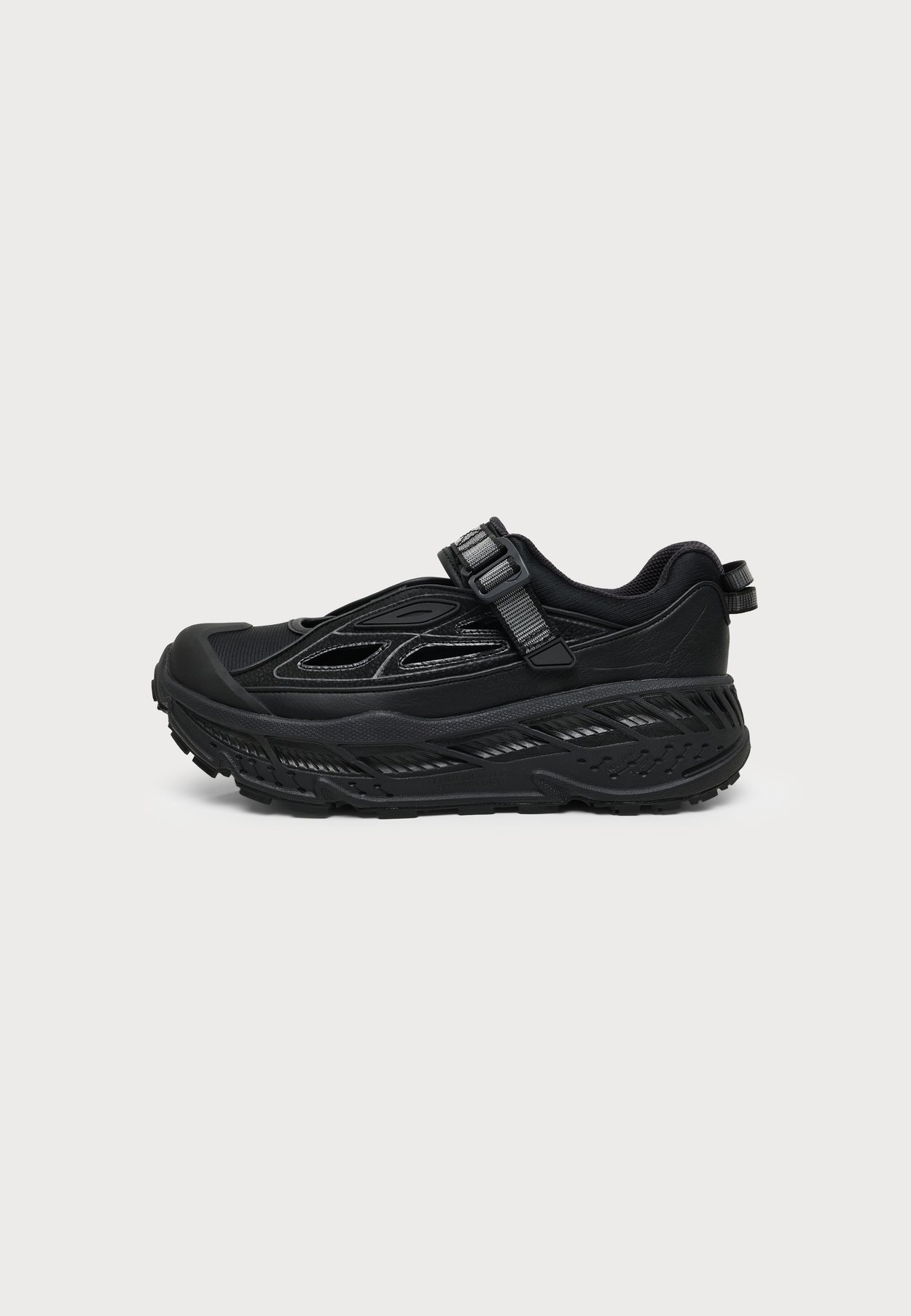 HOKA STINSON BREEZE - Trainers - black/carbon black
