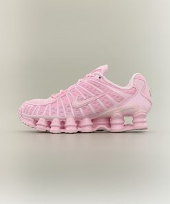 Nike Sportswear SHOX TL - Trainers - pink foam/metallic silver